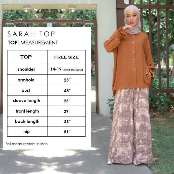 SARAH-TOP-MEA