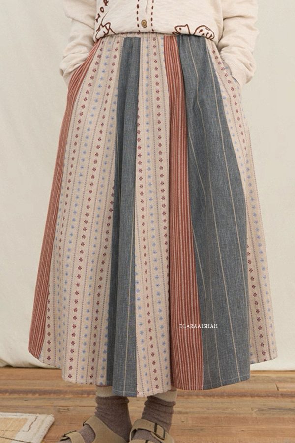 HANASKIRT.PINKGREY.D