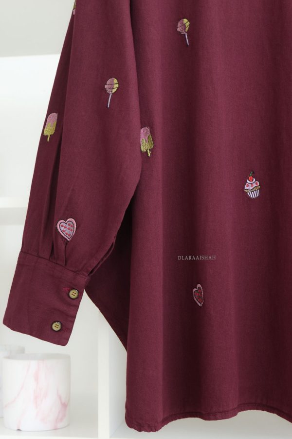 SWEETIEDENIM.MAROON.4