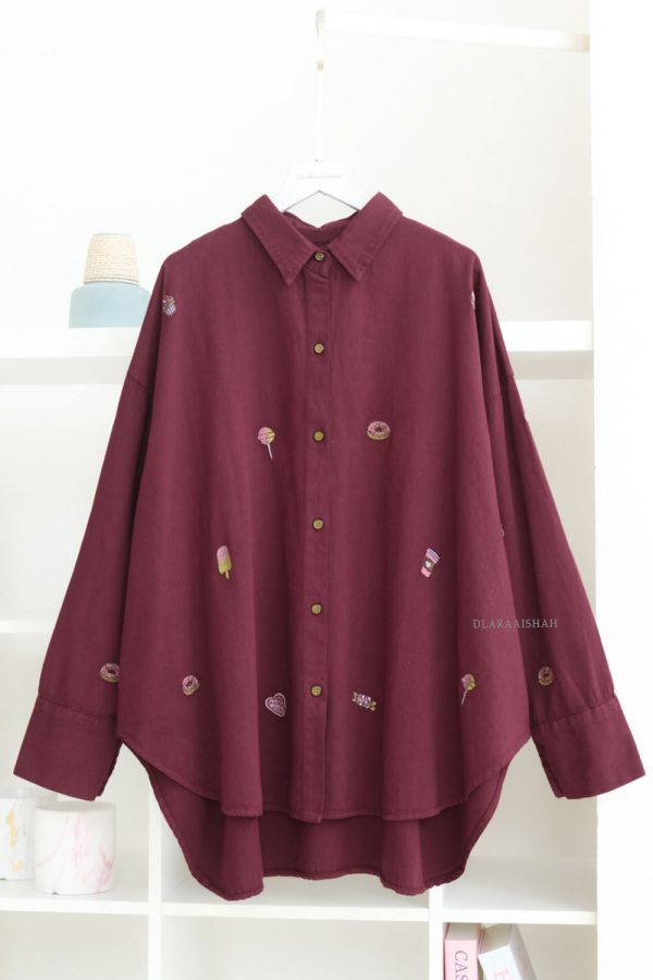 SWEETIEDENIM.MAROON.D