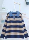 IVYTOP.NAVYBEIGE.D