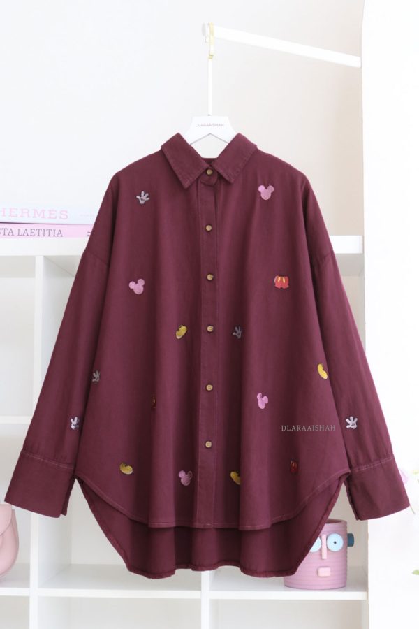 MIELLEDENIM.MAROON.D