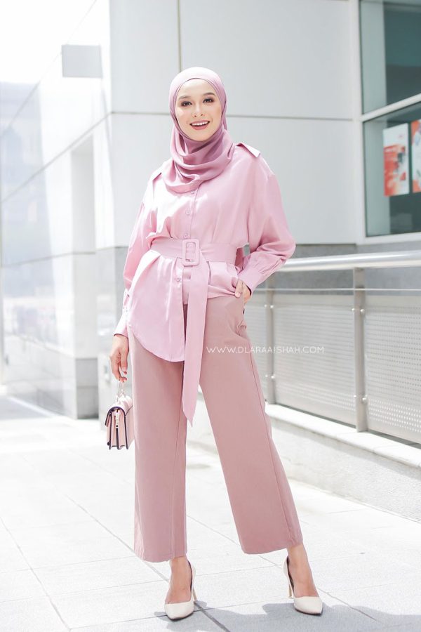 CORAL PANTS - ASH PURPLE