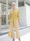 CORAL PANTS - NUDE