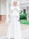 LAMIA BLOUSE - WHITE ( TOP ONLY )