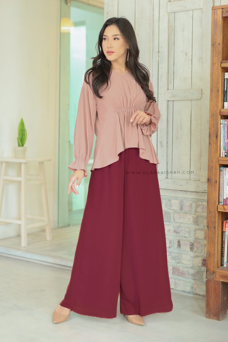 FREYA PALAZO - MAROON