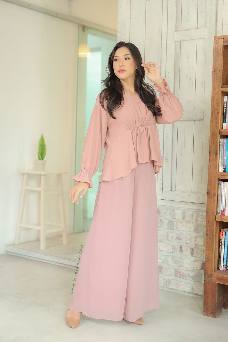 FREYA PALAZO - ROSIE PINK