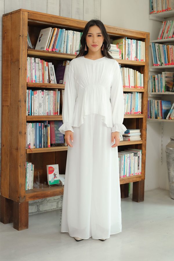 FREYA PALAZO - WHITE