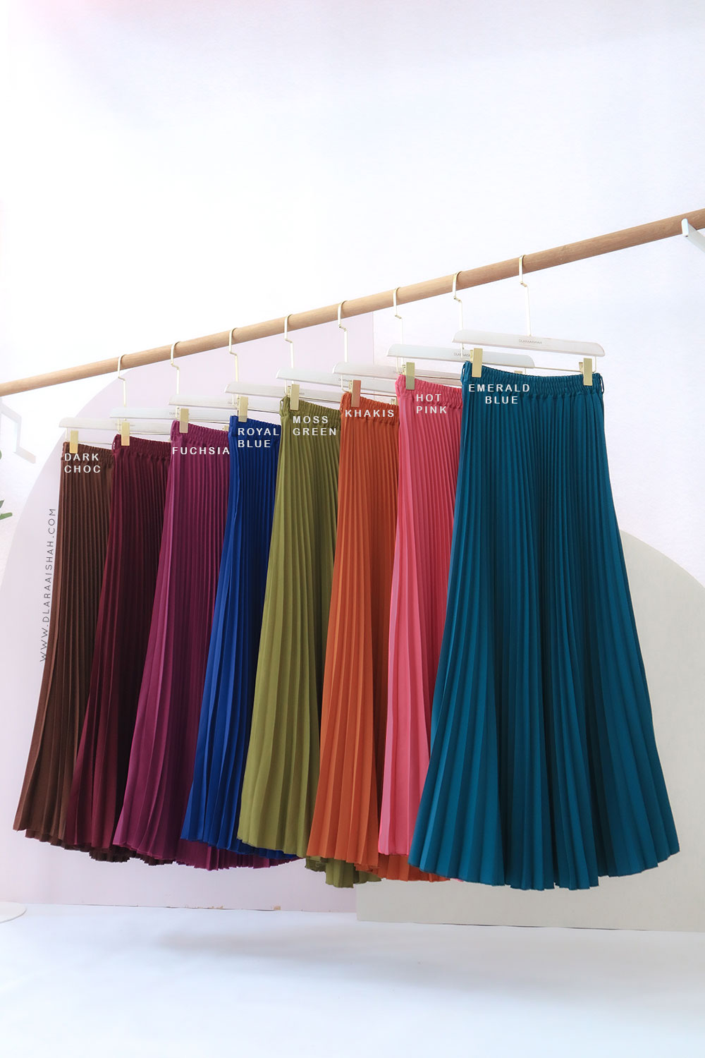 PLEATED SKIRT - COLOR SELECTION