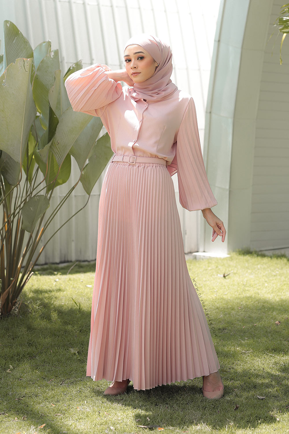 MADELINE TOP - PINK BLUSH (TOP ONLY)