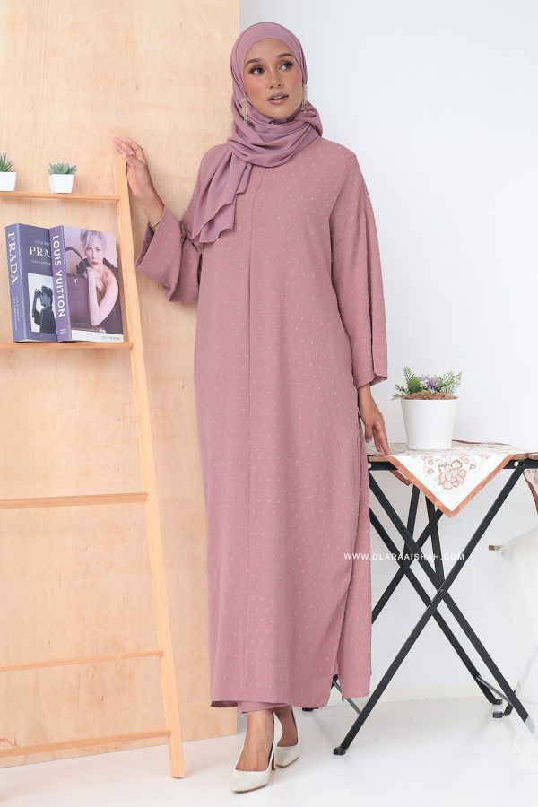 DEENA QUFTAN - DUSTY PINK