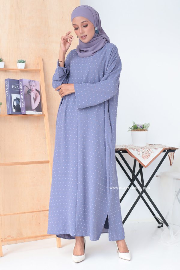 DEENA QUFTAN - SLATE BLUE