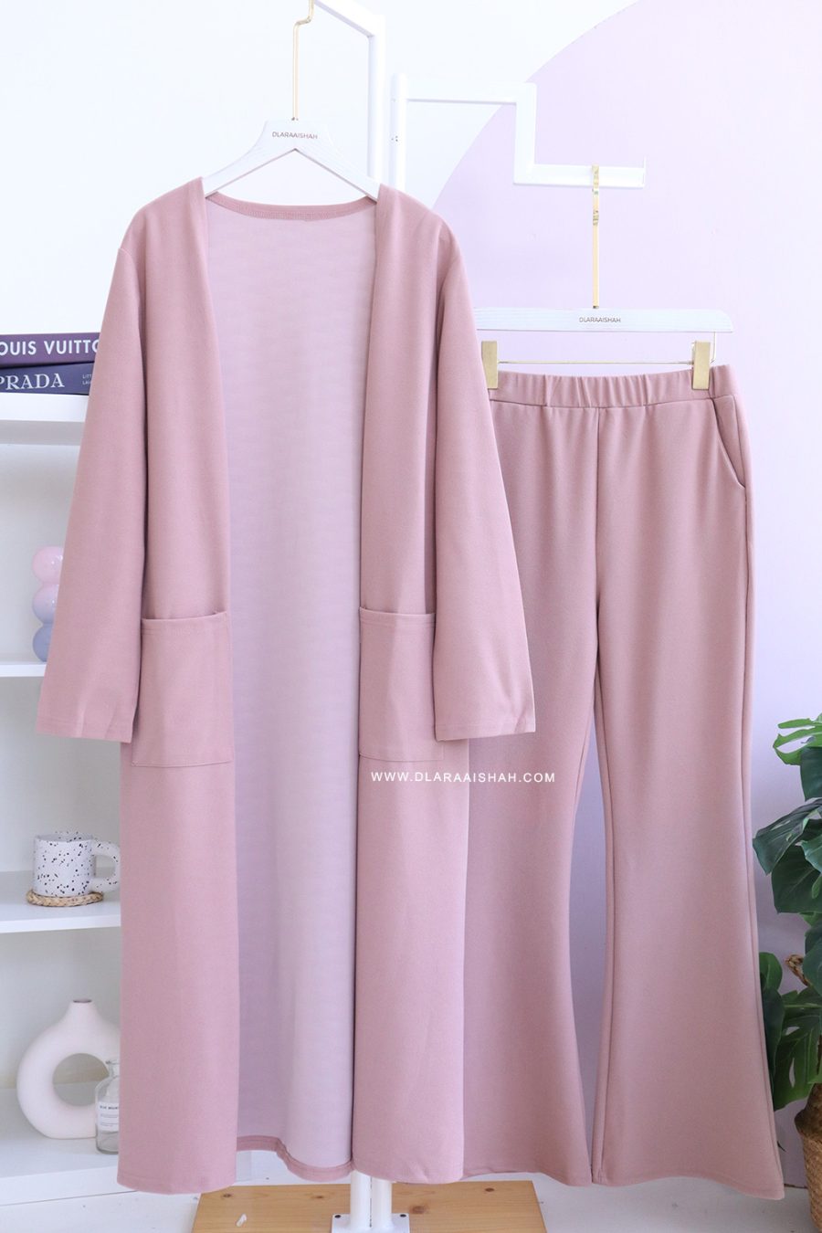 GLORIA SET - DUSTY PINK