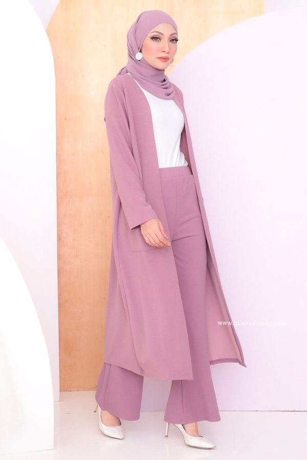 GLORIA SET - DUSTY PURPLE