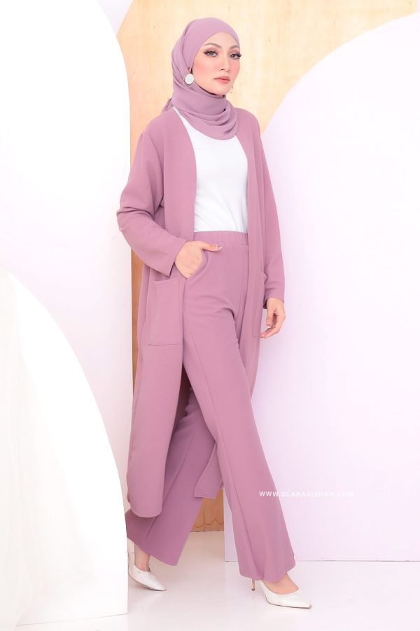 GLORIA SET - DUSTY PURPLE