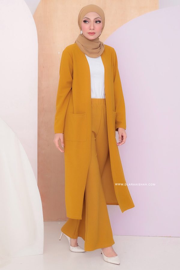 GLORIA SET - MUSTARD
