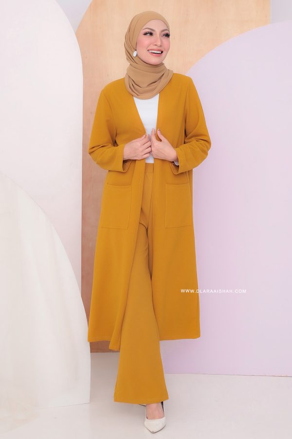 GLORIA SET - MUSTARD