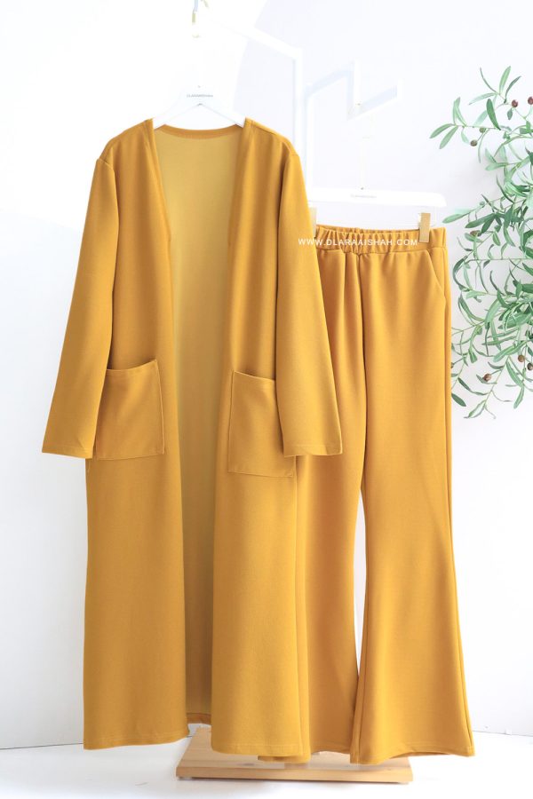 GLORIA SET - MUSTARD