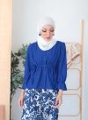 LAMIA BLOUSE - ROYAL BLUE  (TOP ONLY)