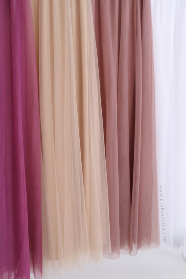 TULLE SKIRT – SELECTION COLOR TULLE SKIRT - SELECTION COLOR