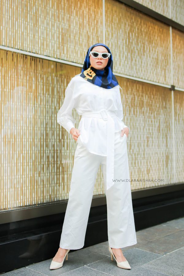 CORAL PANTS - WHITE CORAL PANTS - WHITE