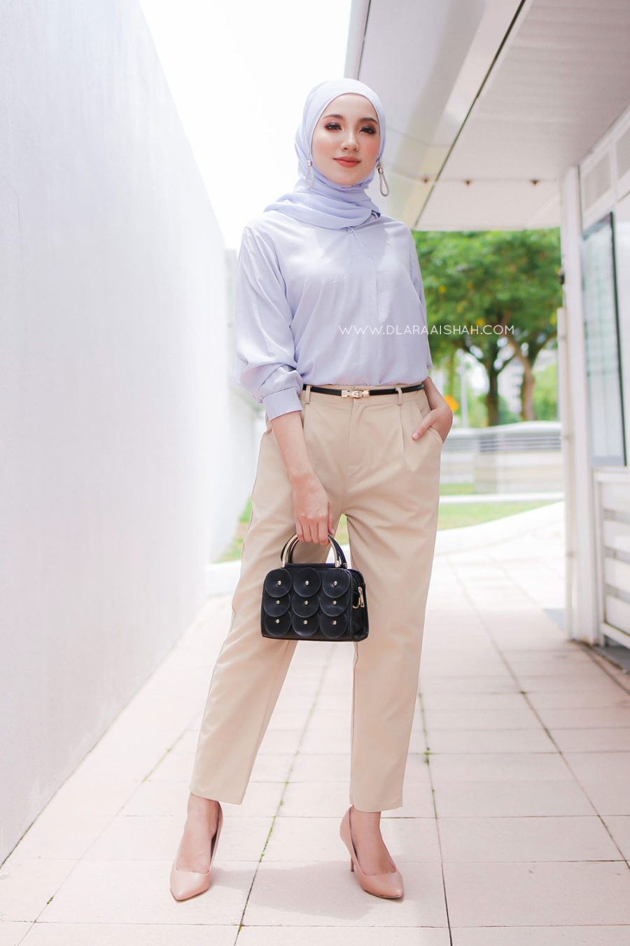 HARPER CARROT PANTS - NUDE