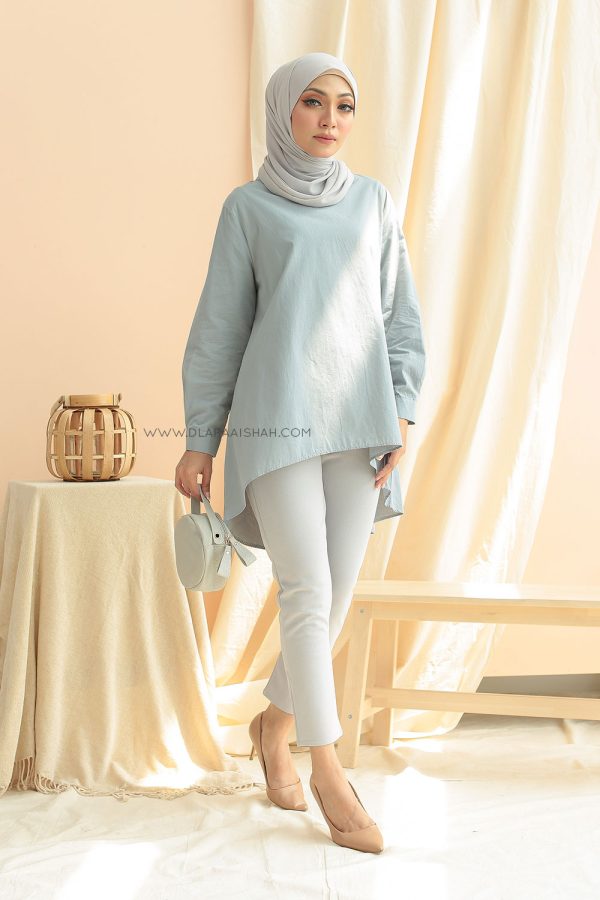 HENLEY SLIMFIT PANTS - SILVER GREY