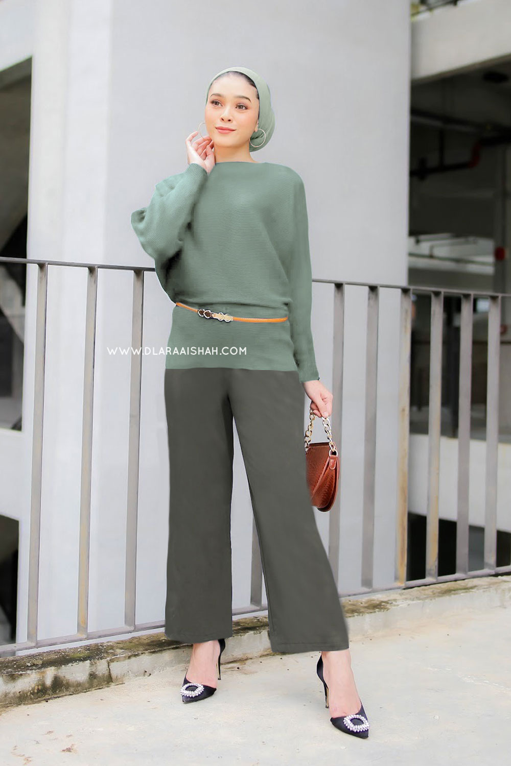 IRIS BLOUSE - MINT (TOP ONLY)