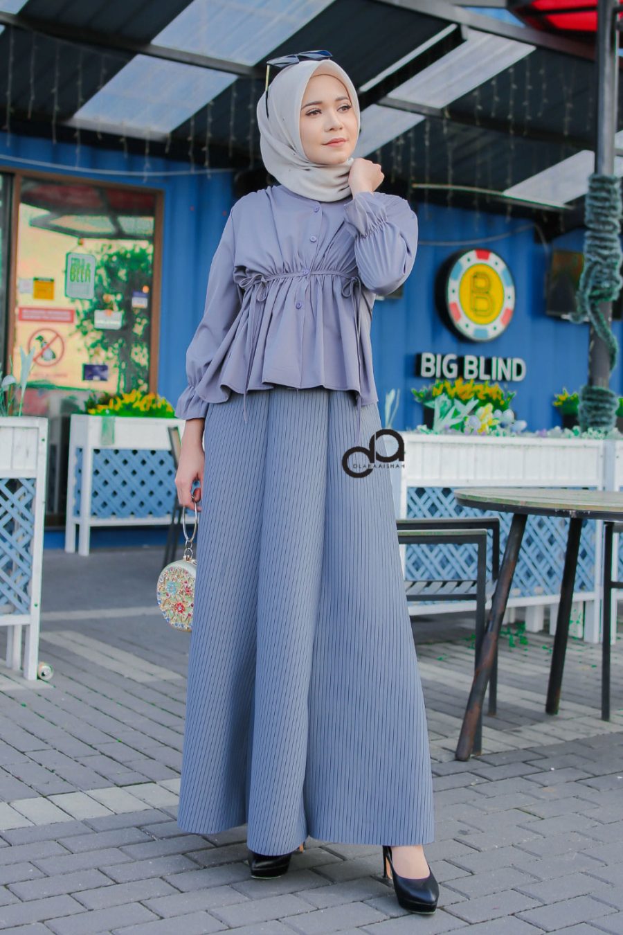 CHLEO SKIRT - GREY