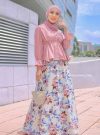 LAMIA BLOUSE - DUSTY PINK (TOP ONLY)