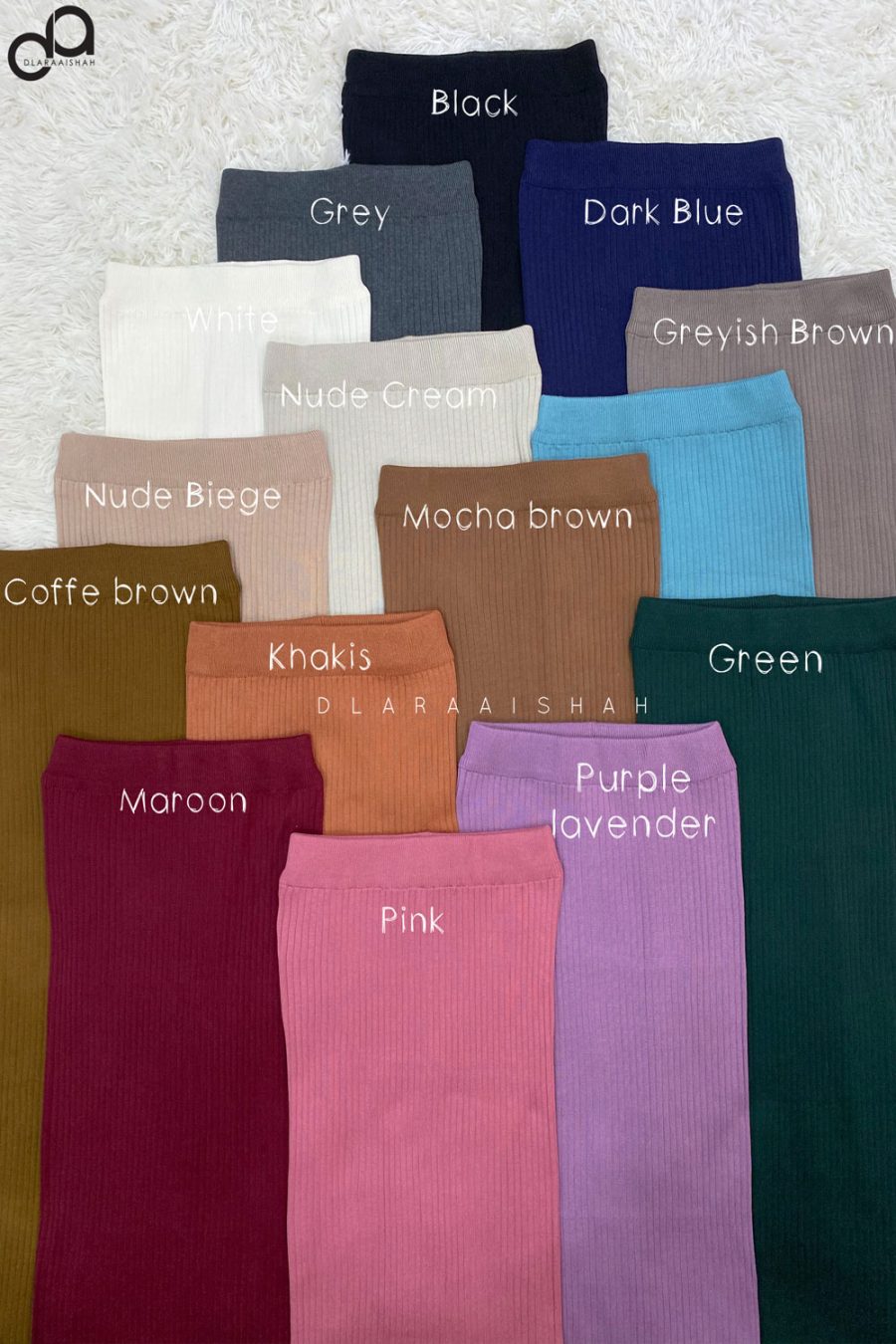 PENCIL SKIRT - BABY BLUE